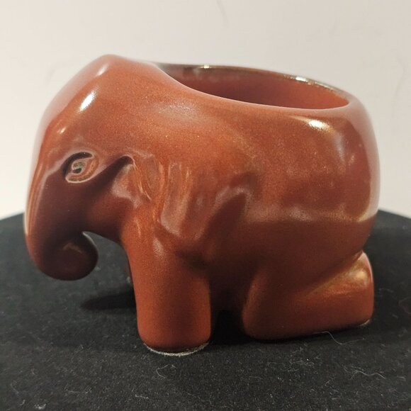 4 Vtg PartyLite "African Inspiration Collection" Elephant Tea light Holders - Picture 2 of 8